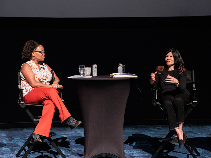 Former Boston mayor Kim Janey and waterfront expert Vivien Li discuss how women leaders in Boston are tackling climate resiliency and community building