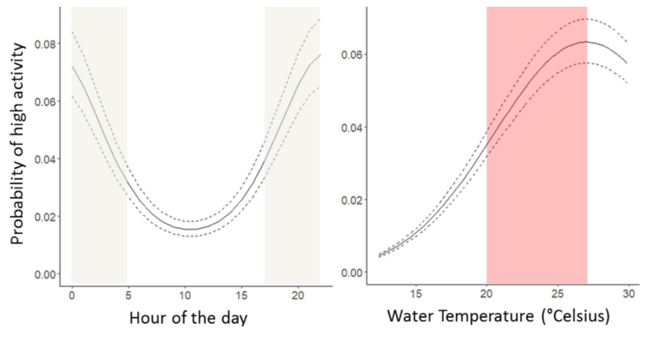 two graphs side by side