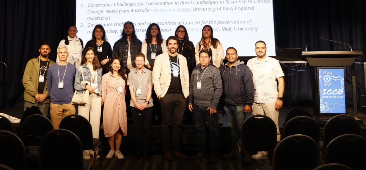 Alberto with other conference presenters.