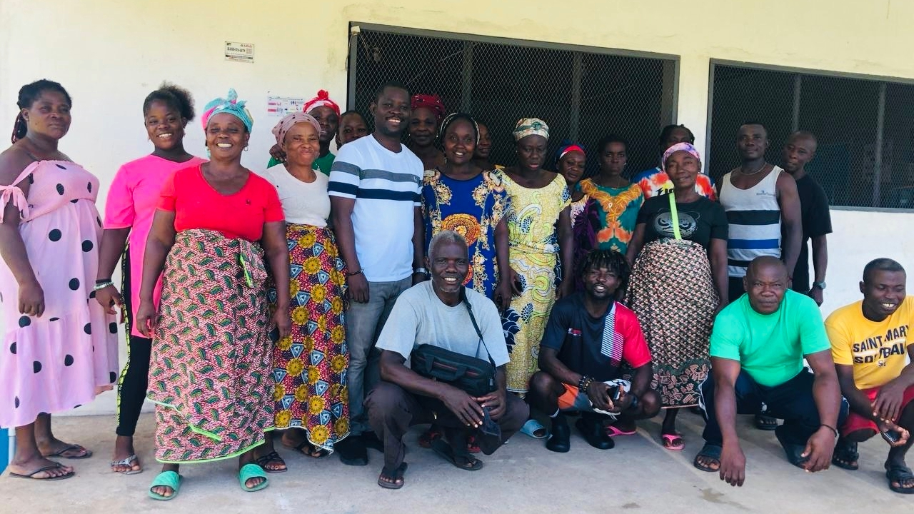 Group photo of fishers