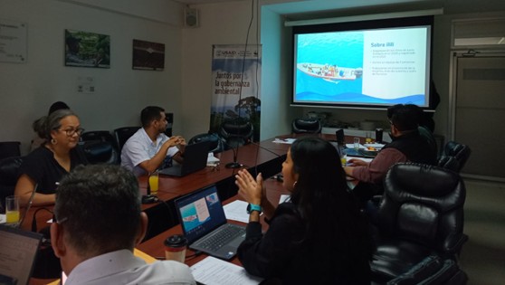 A meeting with the National Shark Working group. 