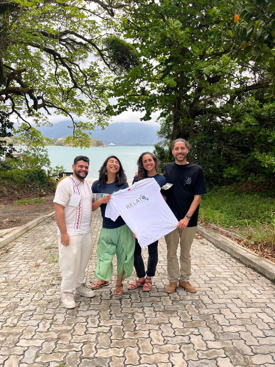 Group photo of RELATO board members in Brazil